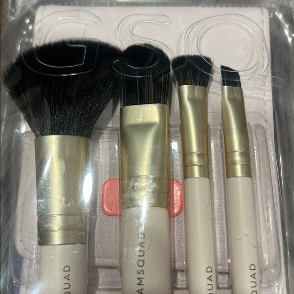 5 Piece Brush Set - Black and Gold - Picture 5 of 5